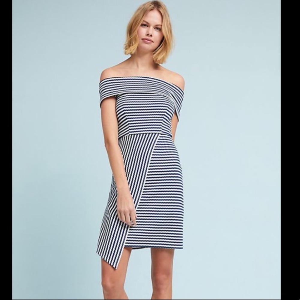Anthropologie Striped Summer Dress